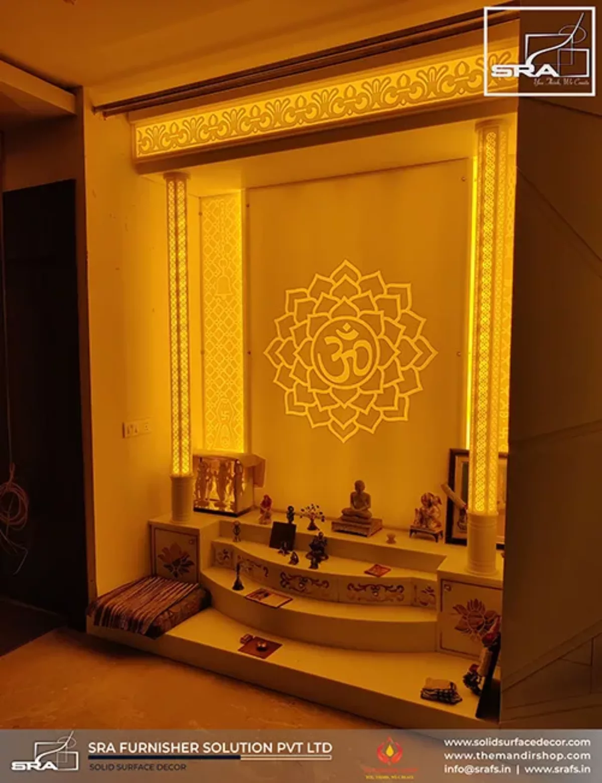 Mandir light store design